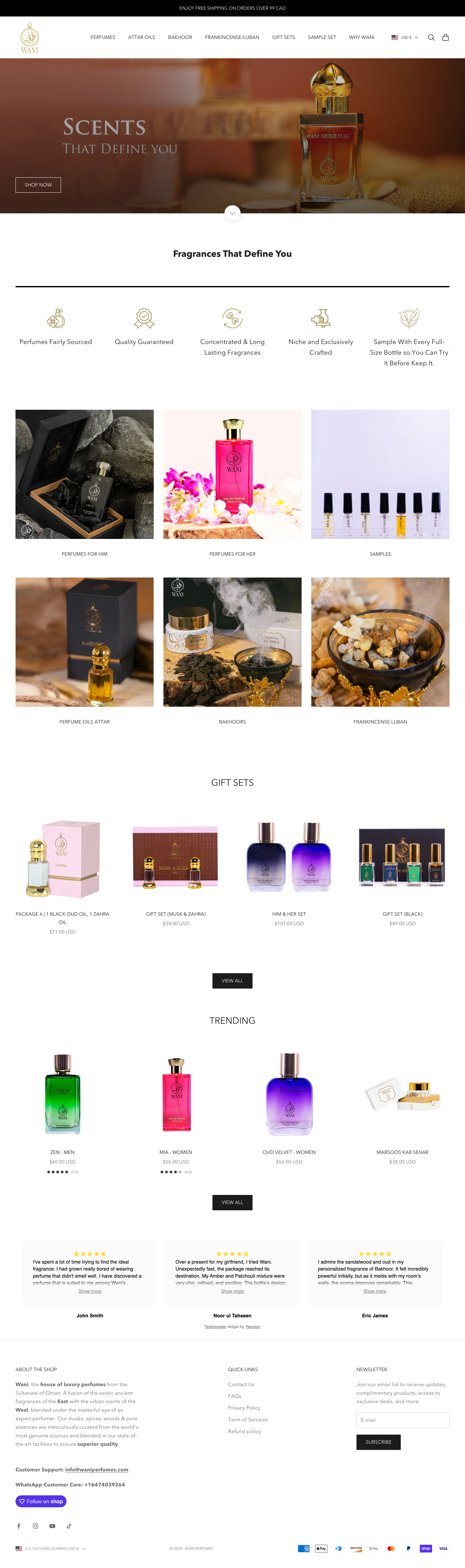 Wani Perfumes - Leading Middle Eastern & Arabic Perfume Store Canada_ - waniperfumes.ca